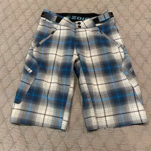 Zoic Women’s Plaid Mountain Bike shorts